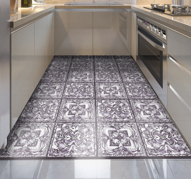 Olasz csempe vinyl mat - TenStickers