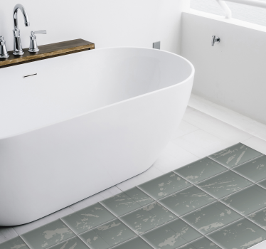 Puha csempe modern vinyl szőnyeg - TenStickers