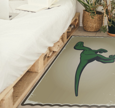 Rajzfilm raptor kabala dinoszaurusz állati szőnyeg - TenStickers