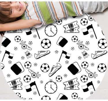 Sport témájú szórakozás vinil szőnyeg Játékok - TenStickers