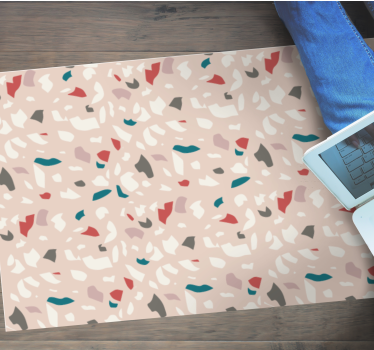 Terrazzo hatású minta nappali szőnyeg - TenStickers