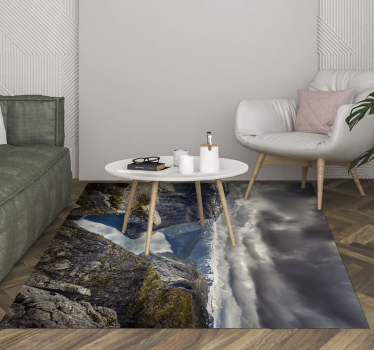 Trolltunga norvég természetszőnyeg - TenStickers