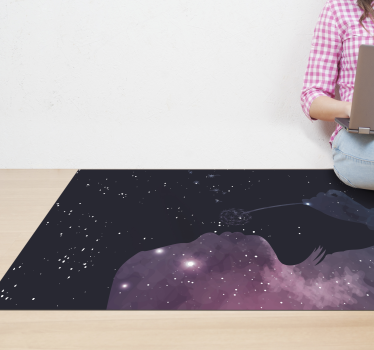 Univerzum lány tizenéves szőnyegek hálószobákhoz - TenStickers
