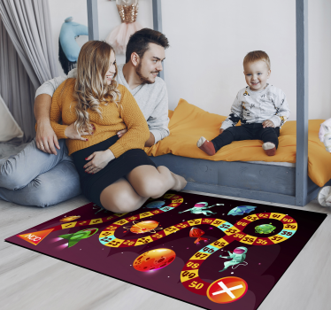 űrhajós játék vinyl szőnyeg - TenStickers