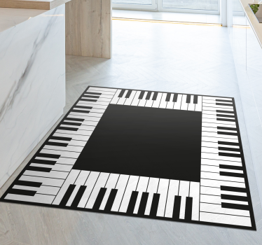 Vinil szőnyeg konyhai zongora kortárs szőnyegek - TenStickers