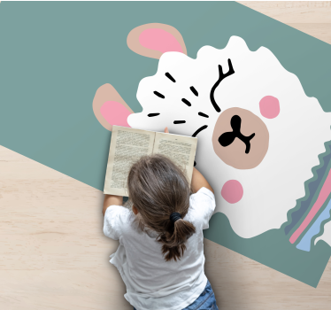 vinil szőnyeg óvodák bárány illusztráció - TenStickers