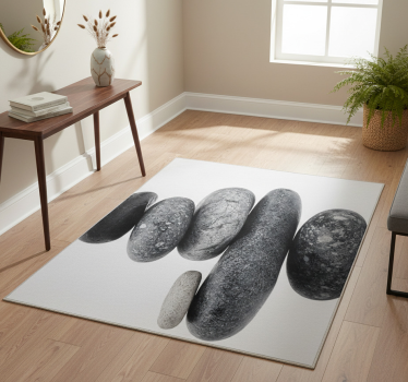 Vinil szőnyeg természet kövekkel rendezve - TenStickers