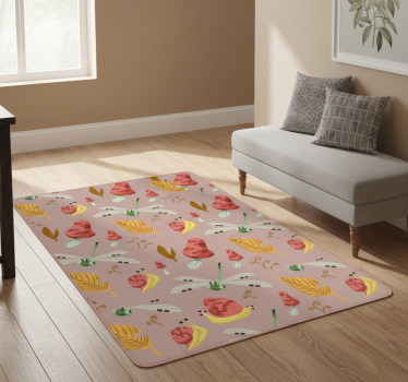 Vinil szőnyeg természet őszi fauna és flora minta - TenStickers