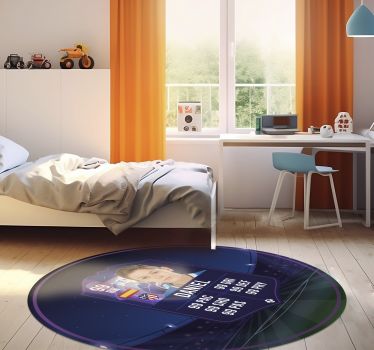 vinil szőnyeg tinik futballista kártya - TenStickers