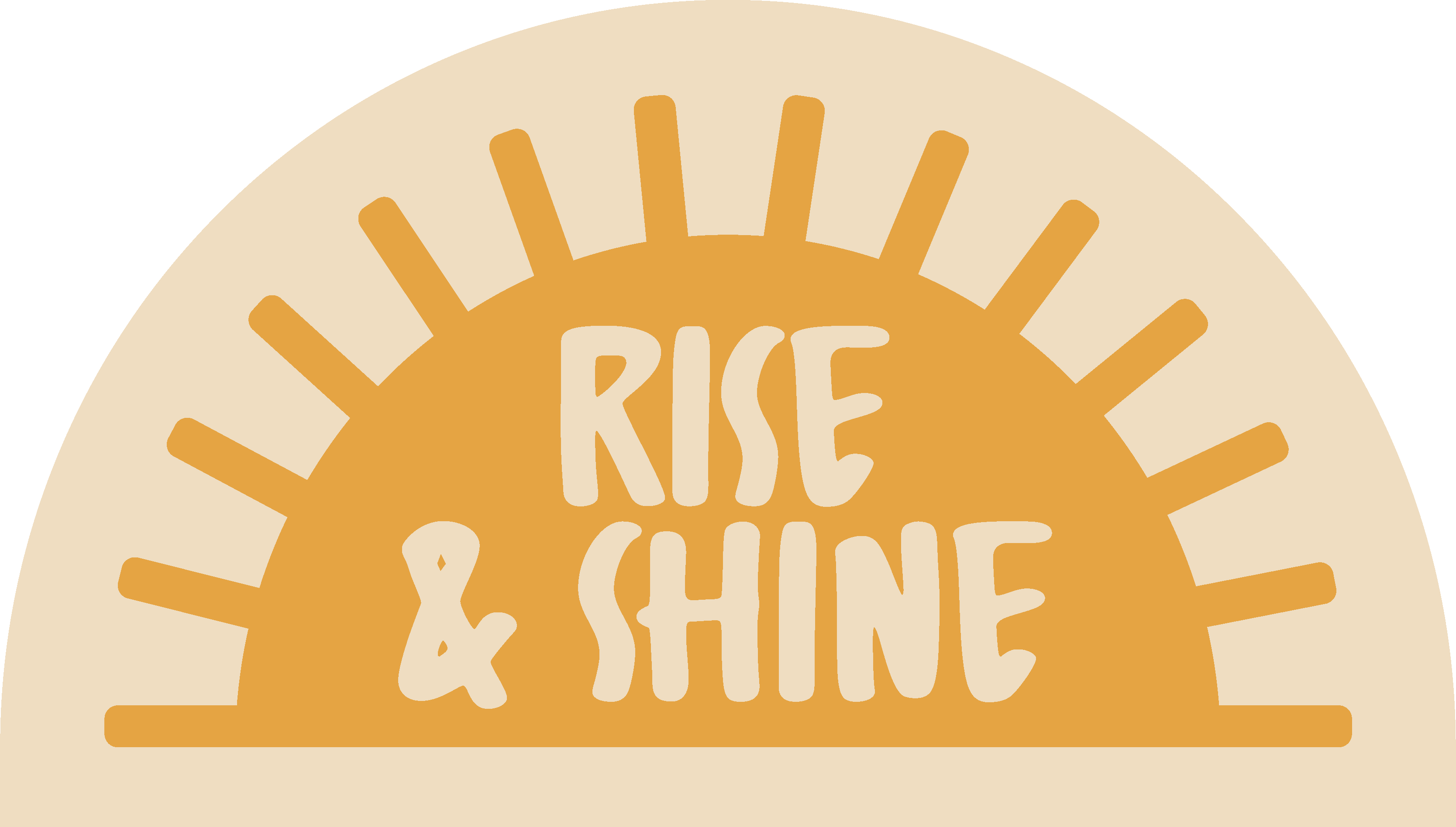 rise and shine szöveg vinil szőnyeg fürdő esetében - TenStickers