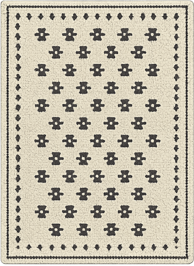 Virágmozaik Vinil szőnyeg nappali - TenStickers