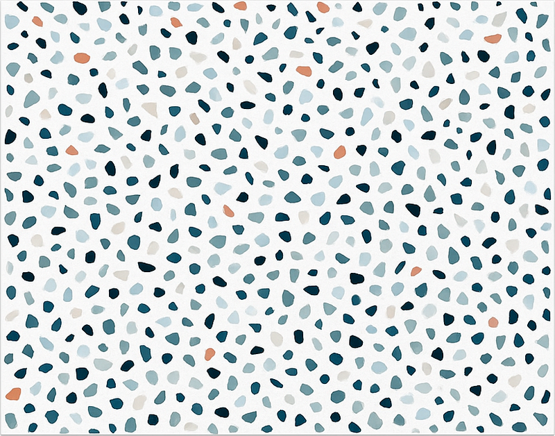 Apró színes kövek vinil szőnyeg konyha - TenStickers