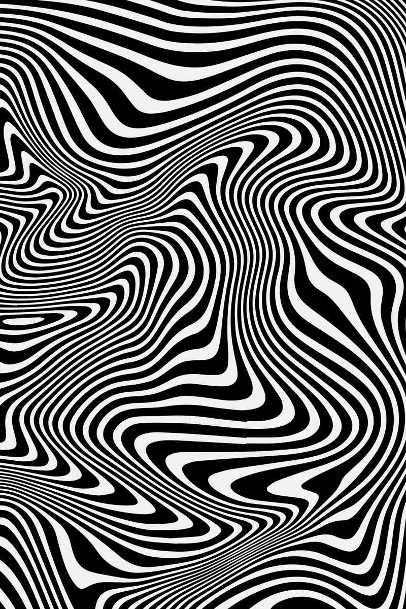 Zebra 3d hatású vinil szőnyeg állat - TenStickers