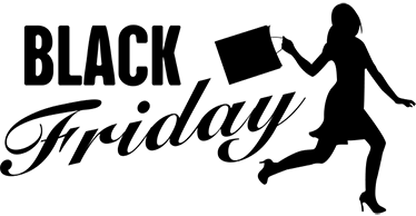 Női vásárlás black friday vinil szőnyeg - TenStickers