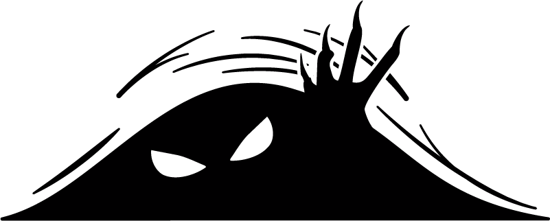 Halloween vinil szőnyeg szörny megjelenése - TenStickers