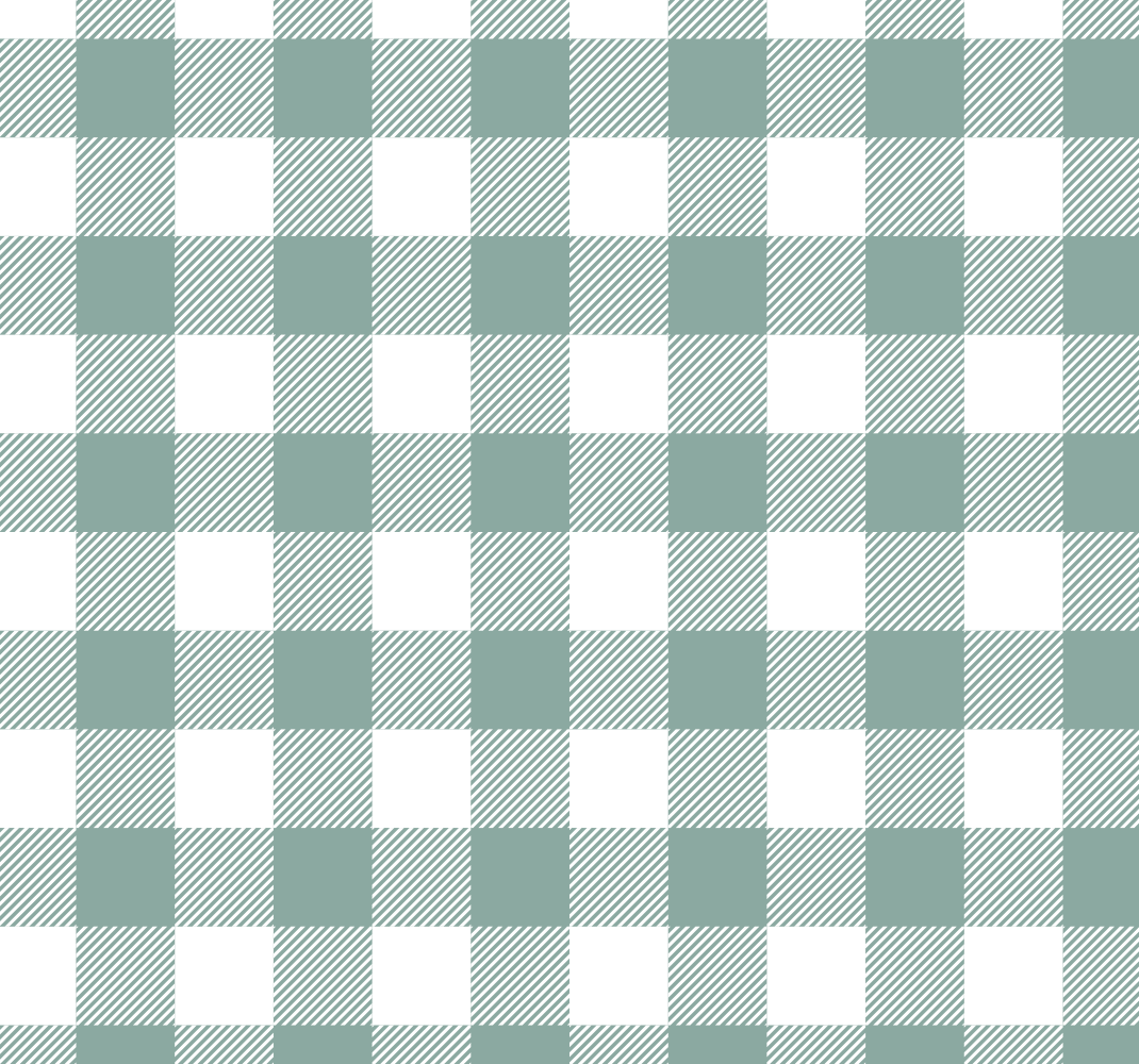 Zöld tartan vinil szőnyeg konyha - TenStickers
