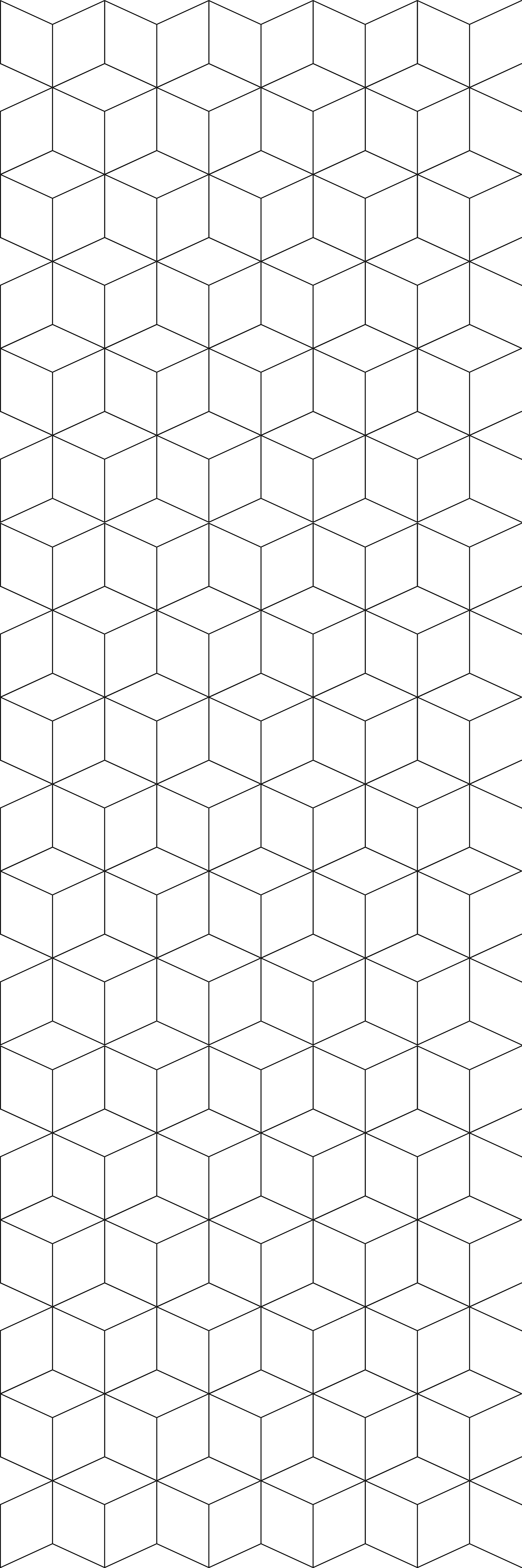 Vinil szőnyeg geometriai kockák mintával - TenStickers