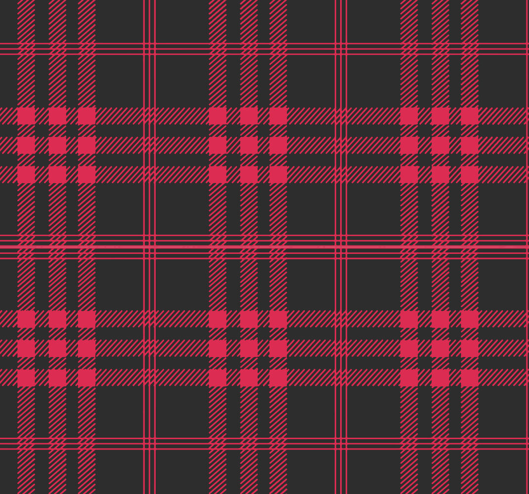 Karácsonyi tartan minta vinil szőnyeg hálószoba - TenStickers
