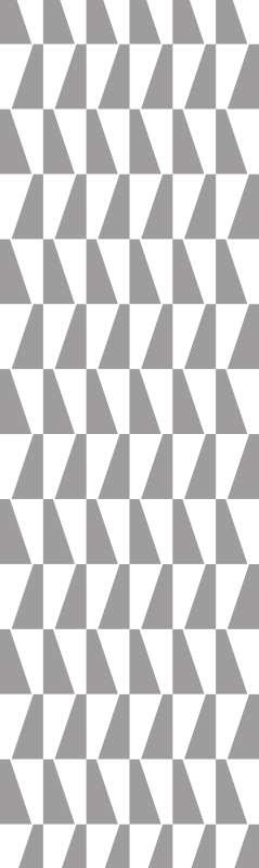 Szürke háromszögek vinil szőnyeg hálószoba - TenStickers