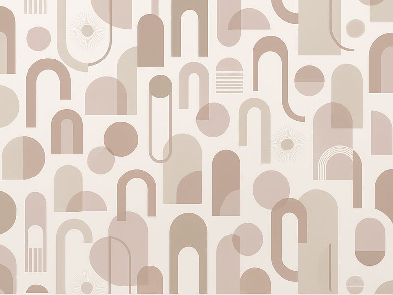 Modern minta vinil szőnyeg hálószoba - TenStickers