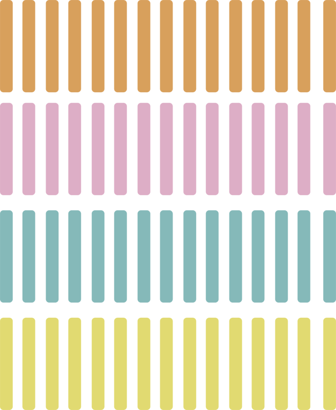 Geometriai vinil szőnyeg színes konfetti matricák - TenStickers