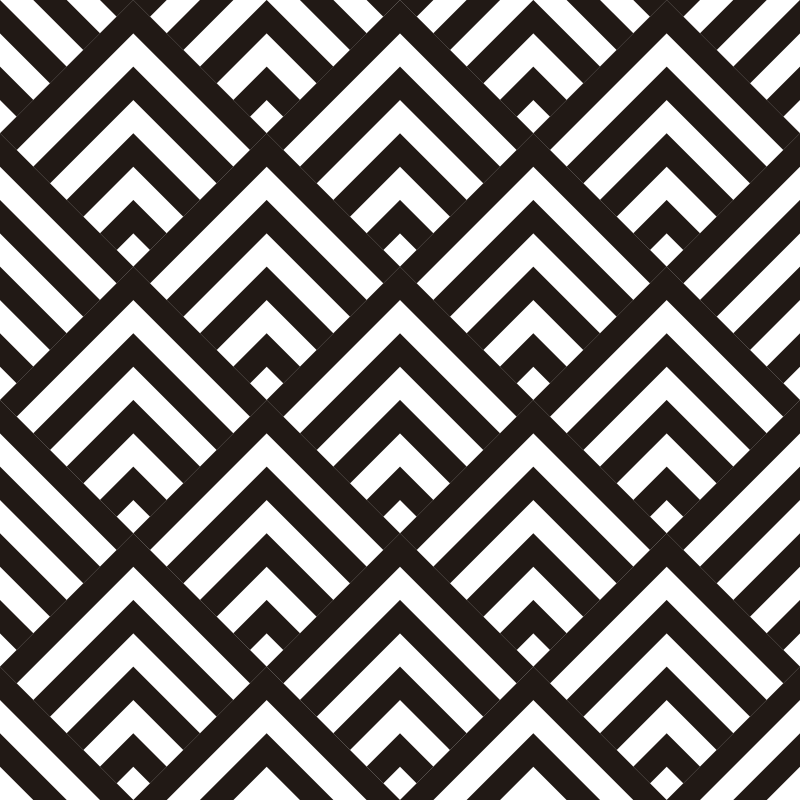 Gyémántos vinil szőnyeg geometriai - TenStickers