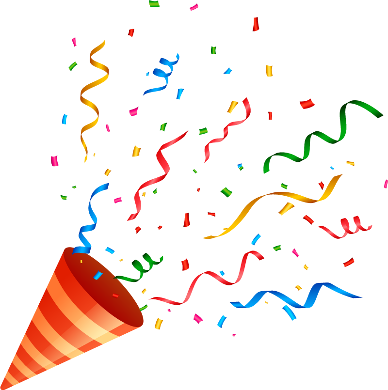 Geometriai vinil szőnyeg ünnepi konfetti - TenStickers