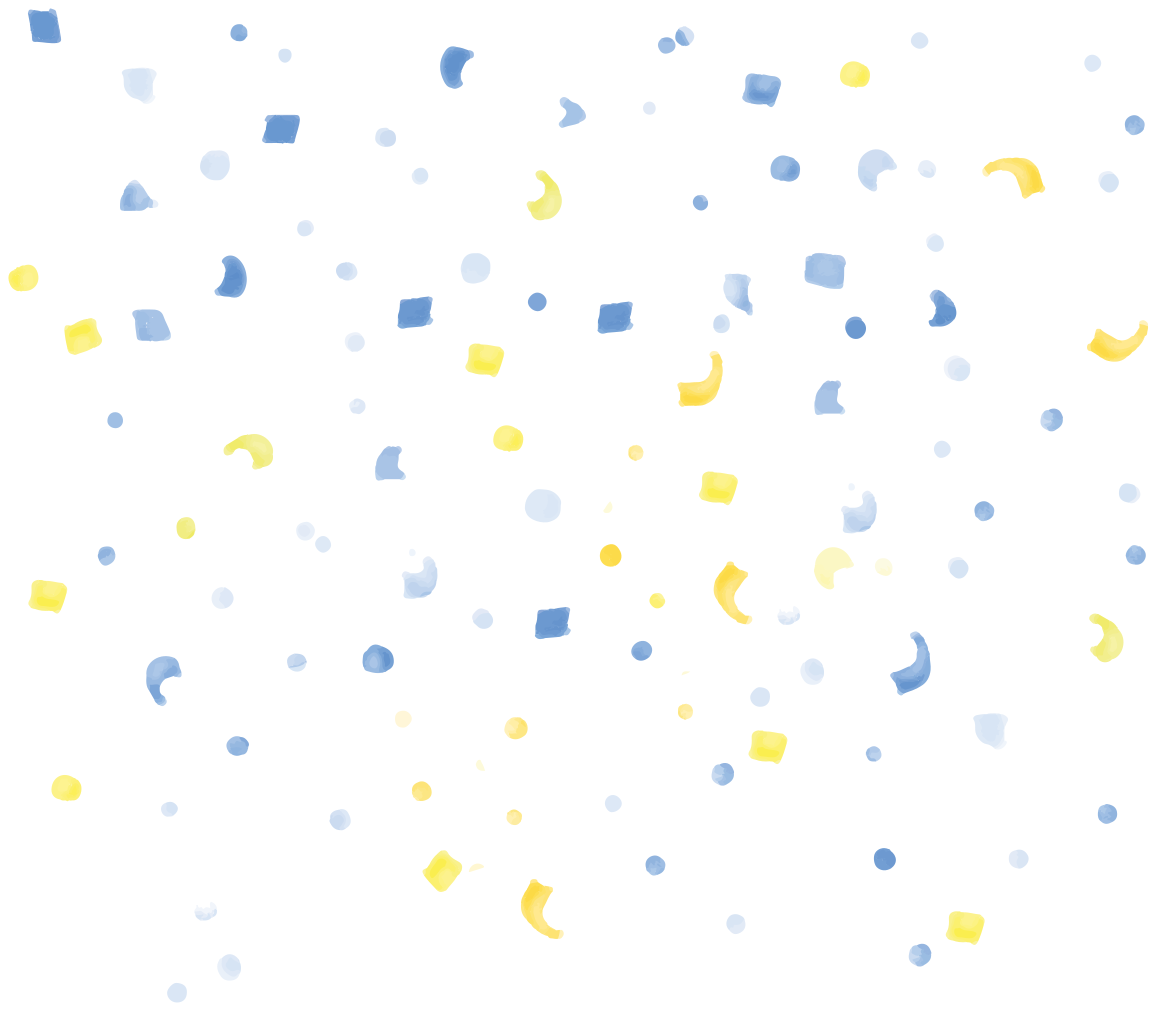 Vízfesték konfetti vinil szőnyeg geometriai - TenStickers