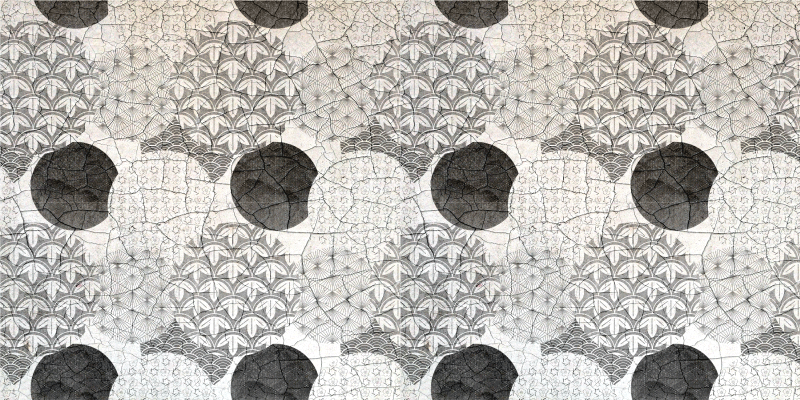 Orientális geometriai mintás vinil szőnyeg - TenStickers