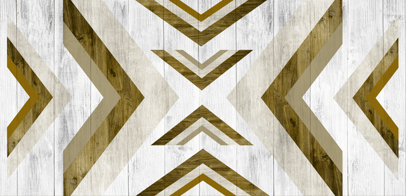 Vinil szőnyeg geometriai - strukturált asztalborító - TenStickers