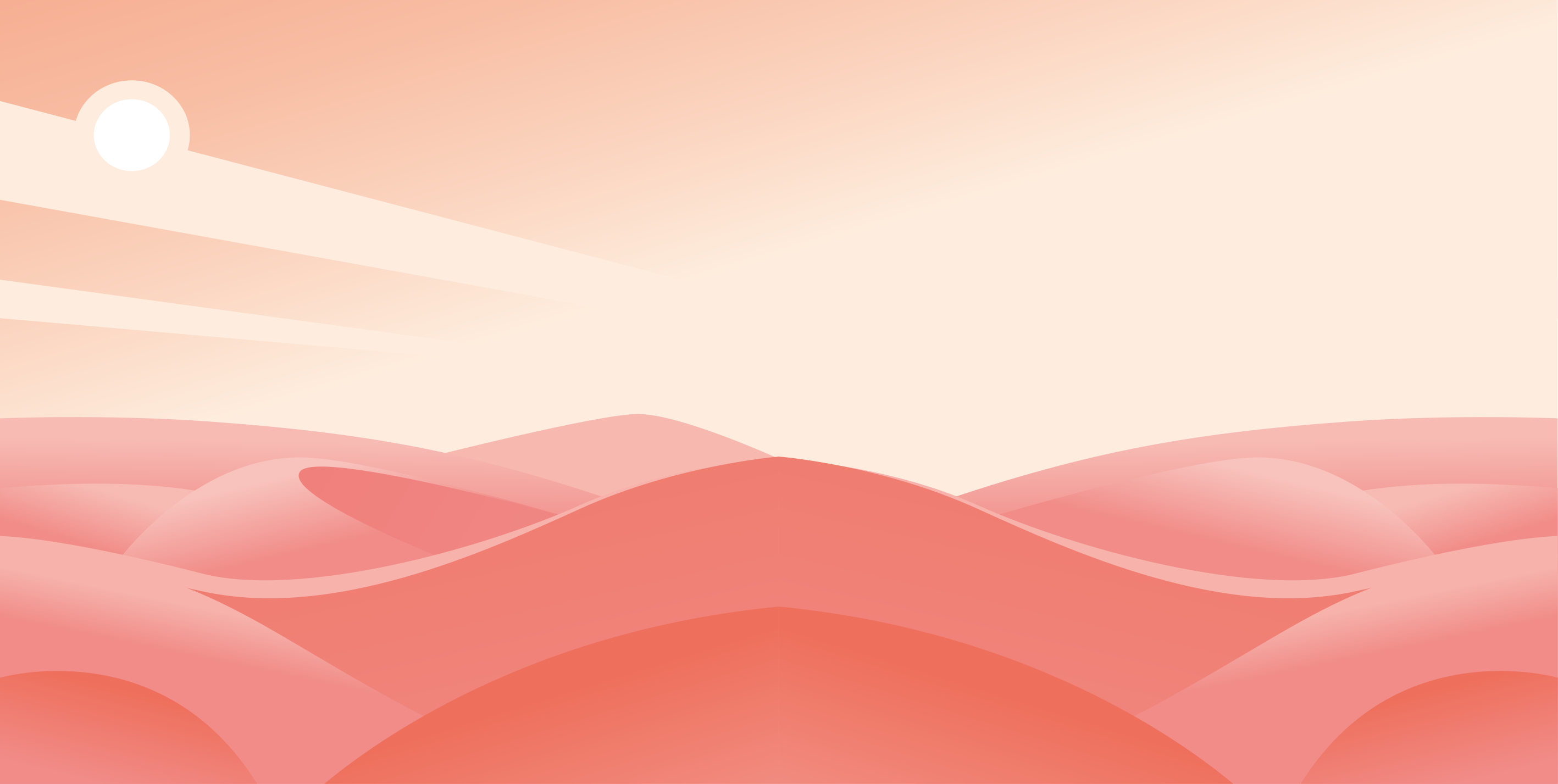 Rózsaszín sivatag vinil szőnyeg geometriai - TenStickers