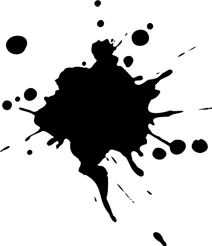 Fröccsenés hatású grafika vinil szőnyeg geometriai - TenStickers