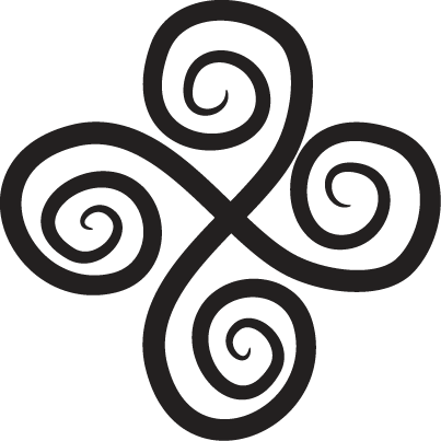 Elegáns forgó elem vinil szőnyeg geometriai - TenStickers