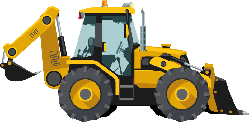 Valódi traktor vinil szőnyeg gyerekeknek - TenStickers