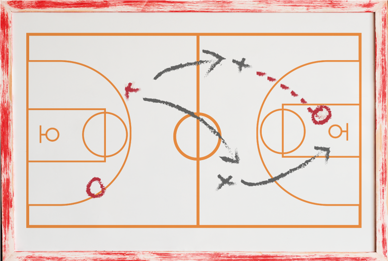 Vinil szőnyeg játékok sportedző társasjátékhoz - TenStickers