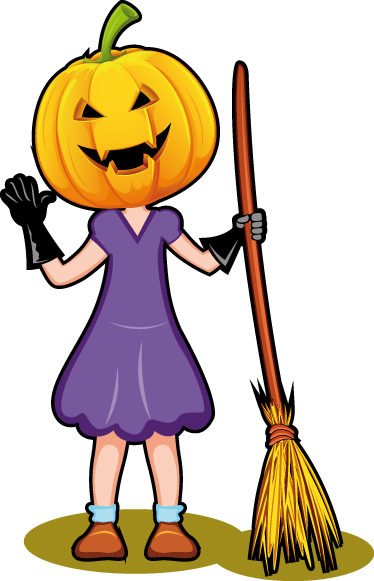 Vinil szőnyeg gyerekek halloween illusztrációval - TenStickers
