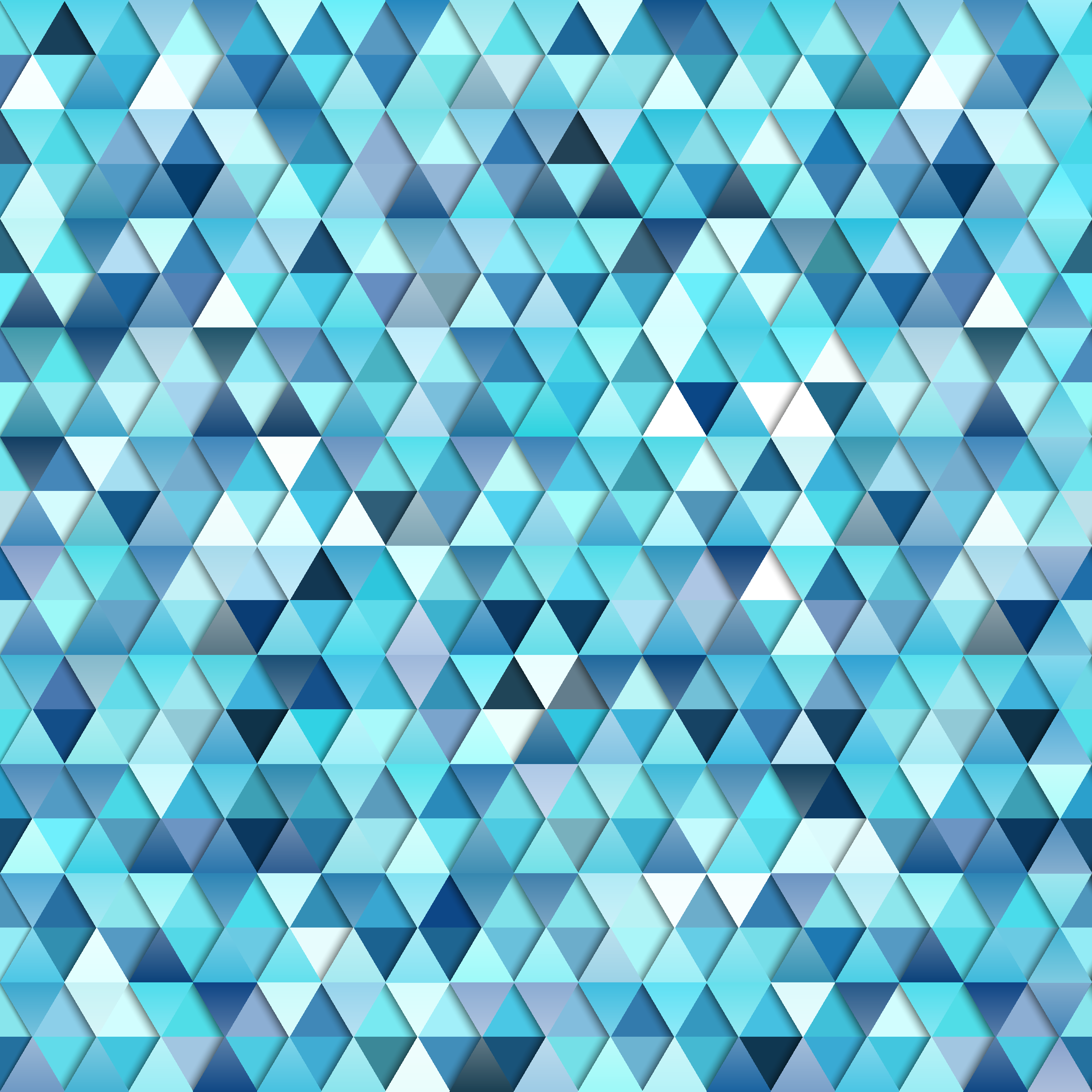 Geometrikus kék absztrakt vinil szőnyeg fürdőhöz - TenStickers
