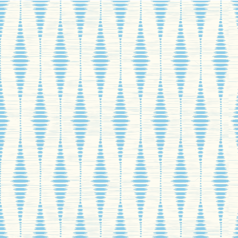 Világoskék rabaul ikat vinil szőnyeg geometriai - TenStickers