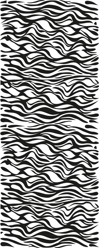 Vinil szőnyeg konyha zebra háttérrel - TenStickers