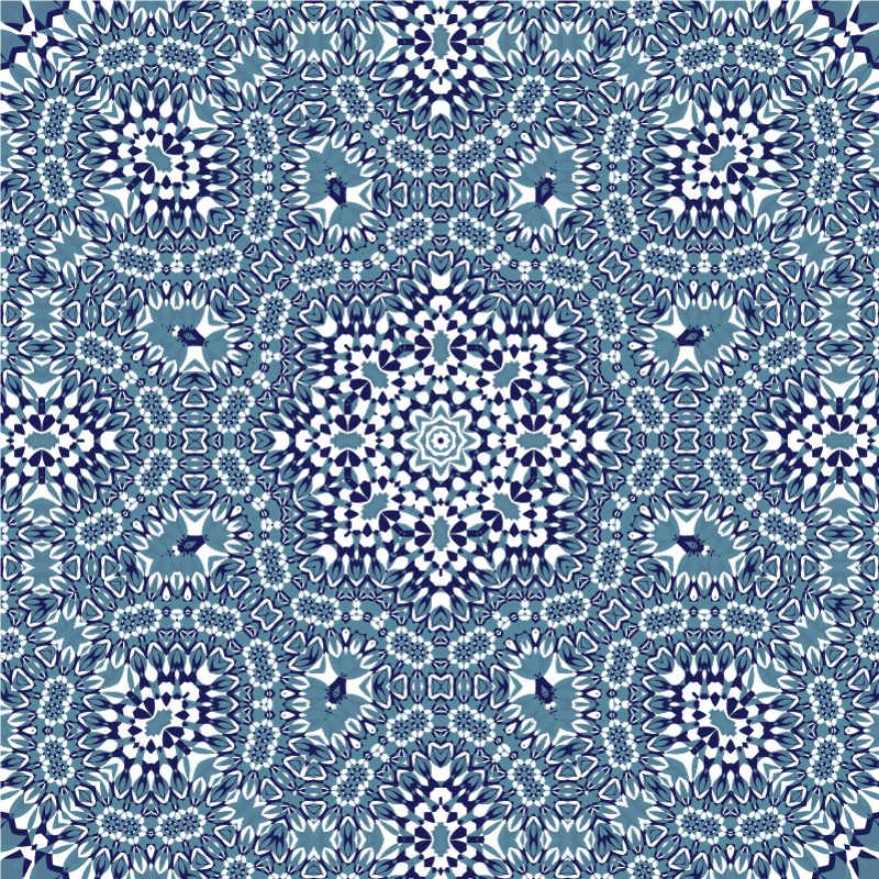 Mókus mandala vinil szőnyeg konyha - TenStickers