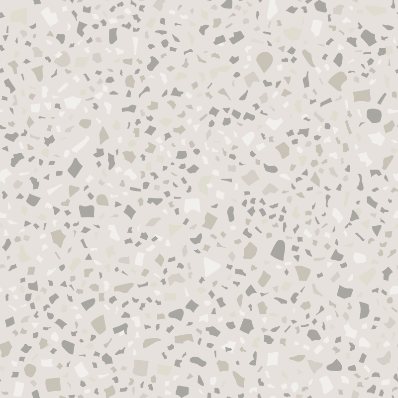 Szürke terrazzo vinil szőnyeg konyha - TenStickers