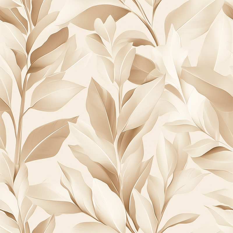 Beige lapos mintás vinil szőnyeg konyha - TenStickers