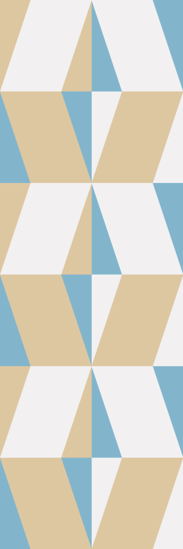 Vinil szőnyeg tanulmány geometrikus minimalista formák - TenStickers