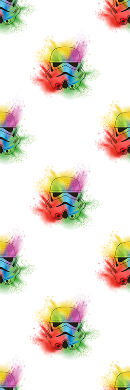 Trooper fejek mintás vinil szőnyeg hálószoba - TenStickers