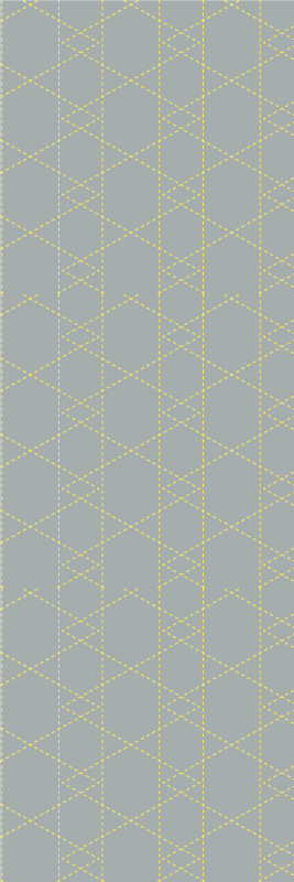 Pantone origami háromszögek vinil szőnyeg hálószoba - TenStickers