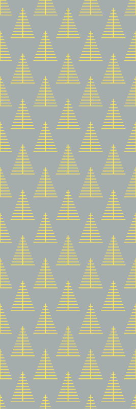 Pantone fák vinil szőnyeg hálószoba - TenStickers