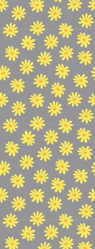 Calendula vinil szőnyeg hálószoba - TenStickers