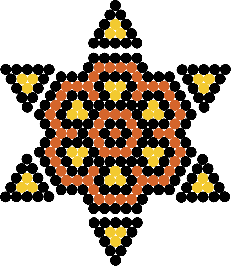Huichol nap vinil szőnyeg hálószoba - TenStickers