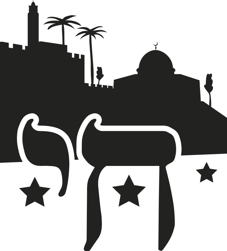 Chai szimbólum vinil szőnyeg hálószoba - TenStickers