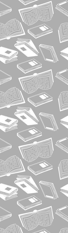 Skandináv stílusú szürke vers vinil szőnyeg - TenStickers